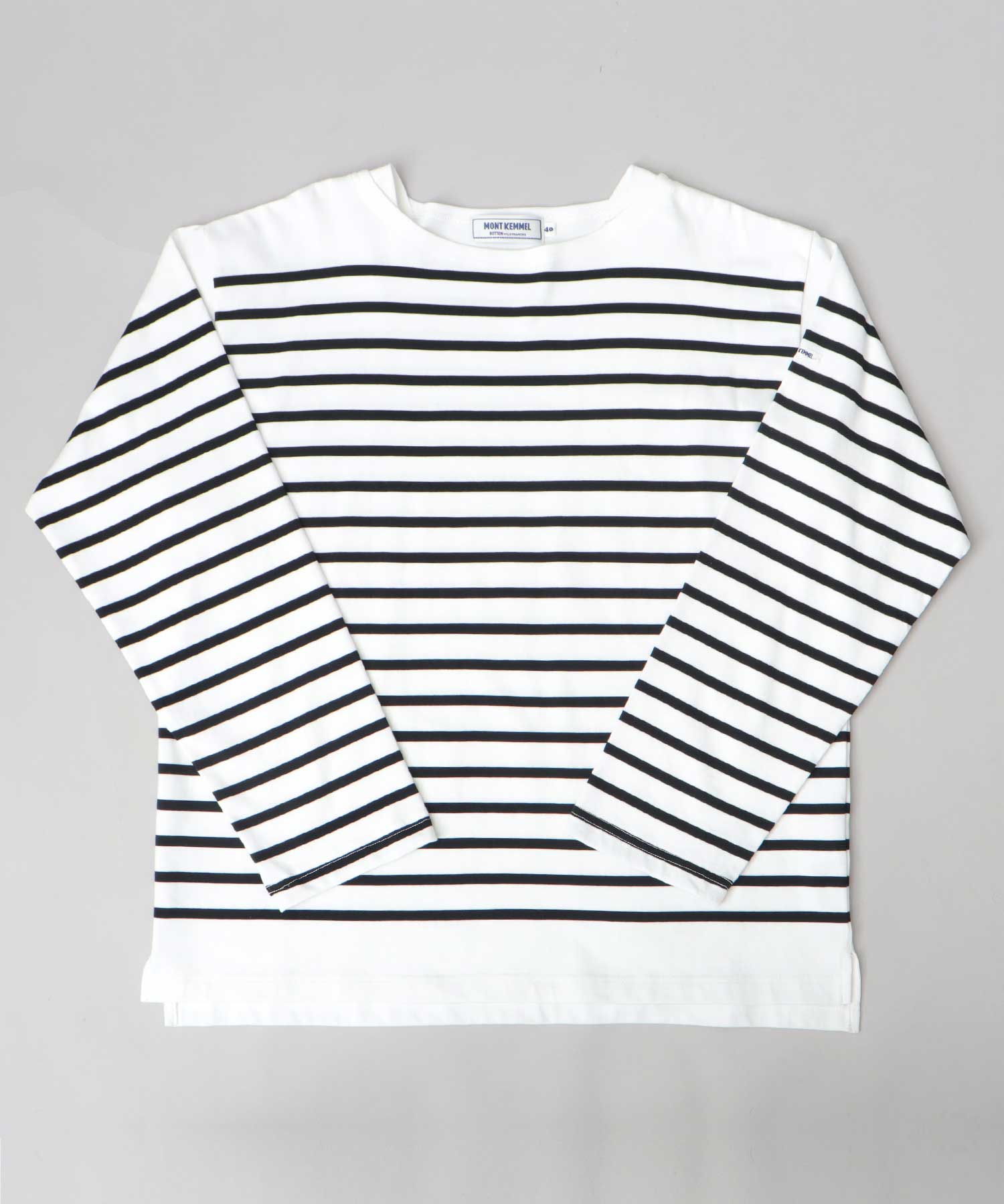 Mont KEMMEL Basque Shirt Border Oversized Long Sleeve T-Shirt Men's Large Size