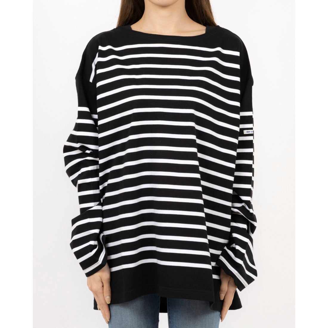 モン ケメル MONT KEMMEL MONT KEMMEL BASQUE SHIRTS 30/2 JERSEY BORDERモンケメル バスクシャツ （ブラック×ホワイト） ブラック×ホワイト