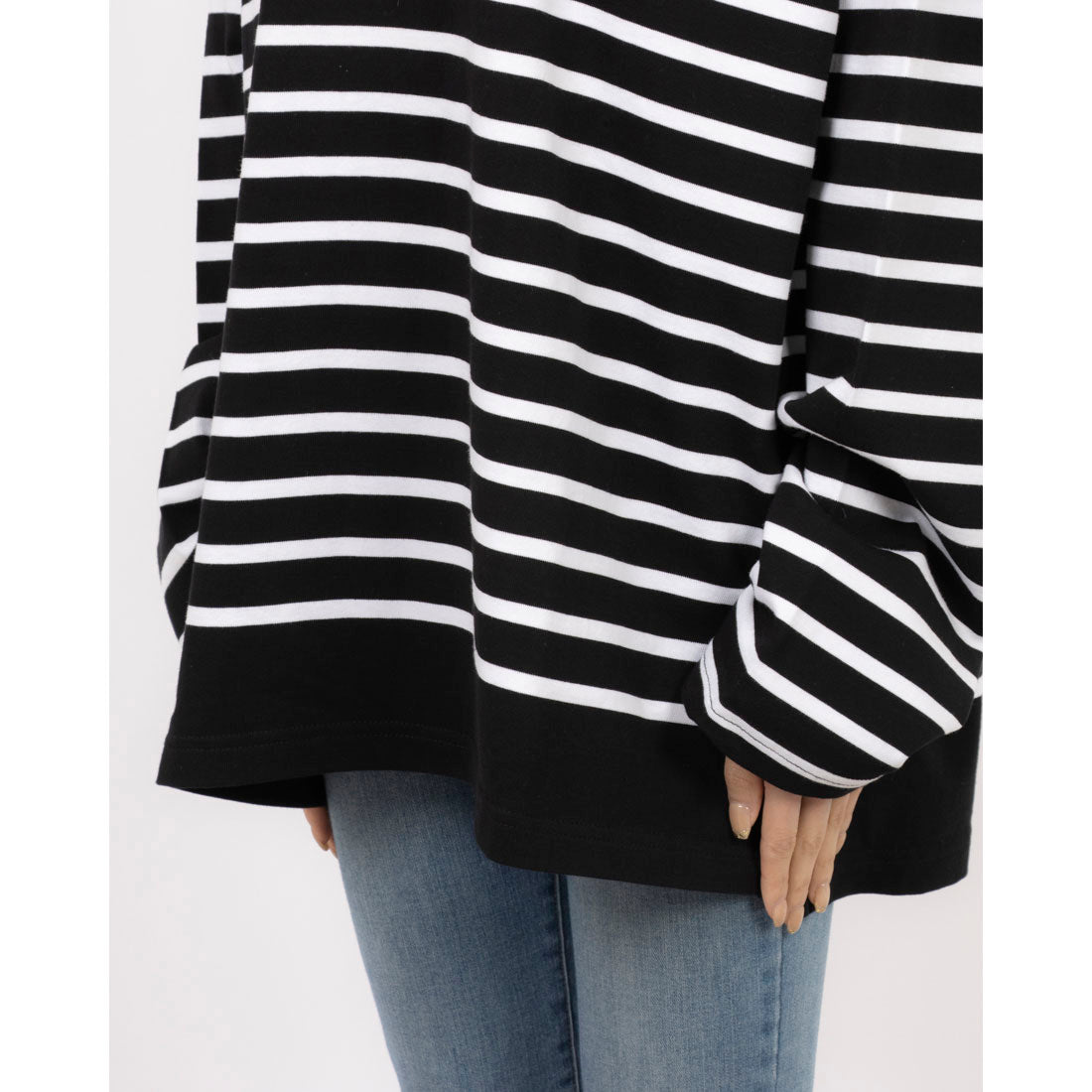 モン ケメル MONT KEMMEL MONT KEMMEL BASQUE SHIRTS 30/2 JERSEY BORDERモンケメル バスクシャツ （ブラック×ホワイト） ブラック×ホワイト