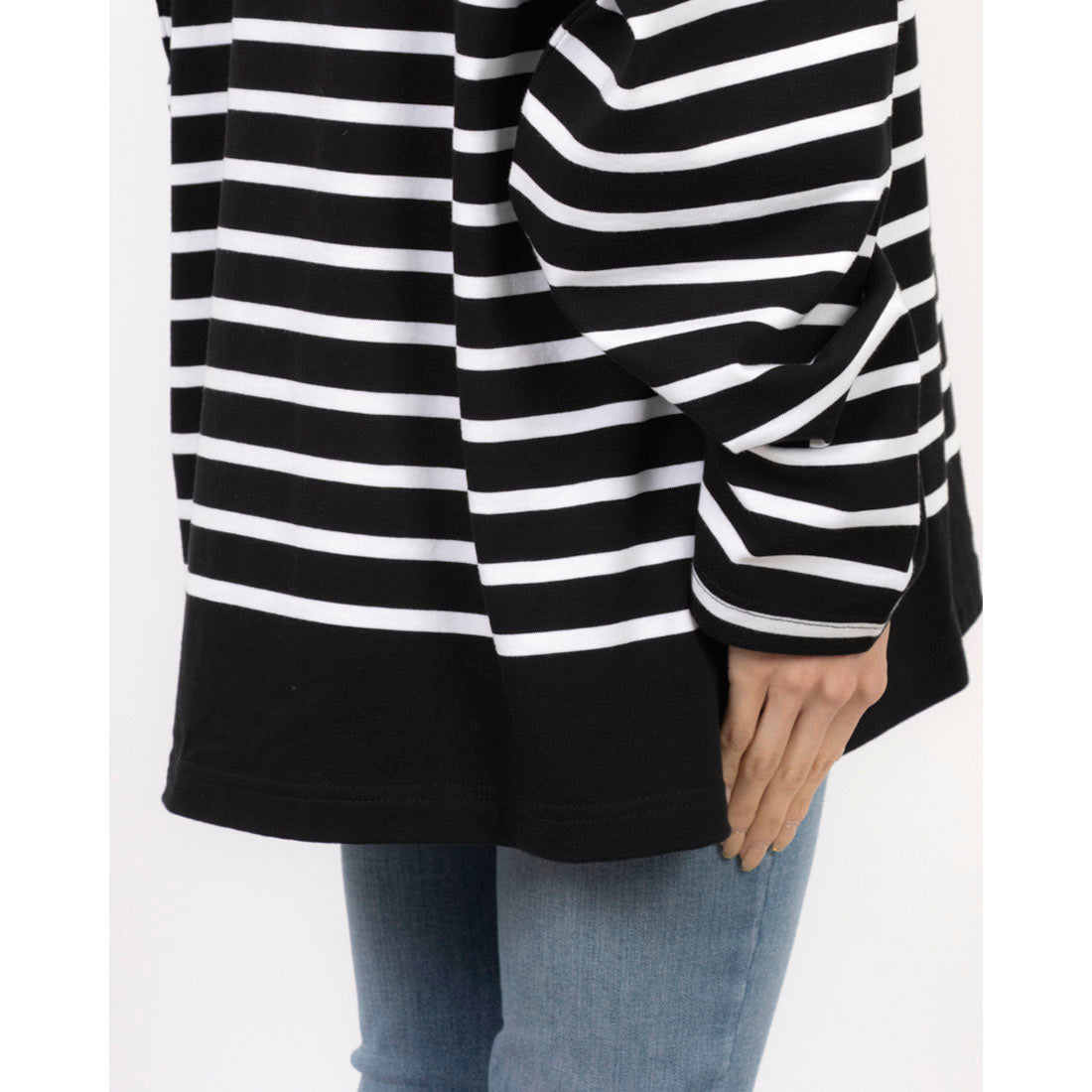 モン ケメル MONT KEMMEL MONT KEMMEL BASQUE SHIRTS 30/2 JERSEY BORDERモンケメル バスクシャツ （ブラック×ホワイト） ブラック×ホワイト