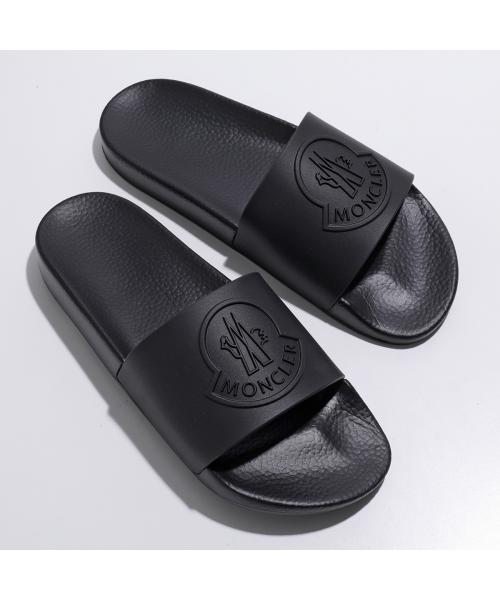 モンクレール MONCLER MONCLER シャワーサンダル BASILE 4C00020 M2999 （999/ブラック） 999/ブラック
