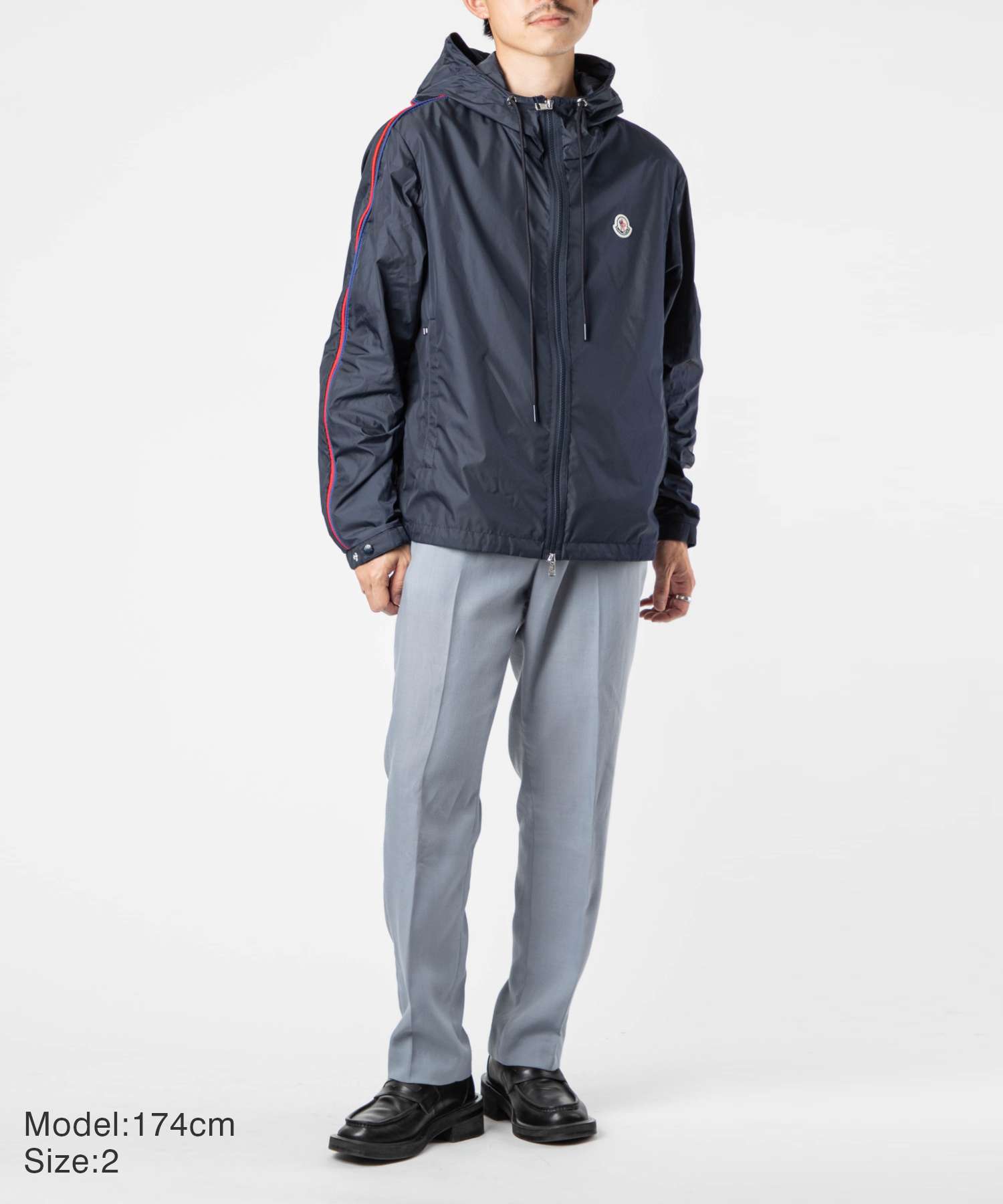 MONCLER 1A00085 68352 Jacket Men's Outerwear HATTAB Nylon Blouson Hood