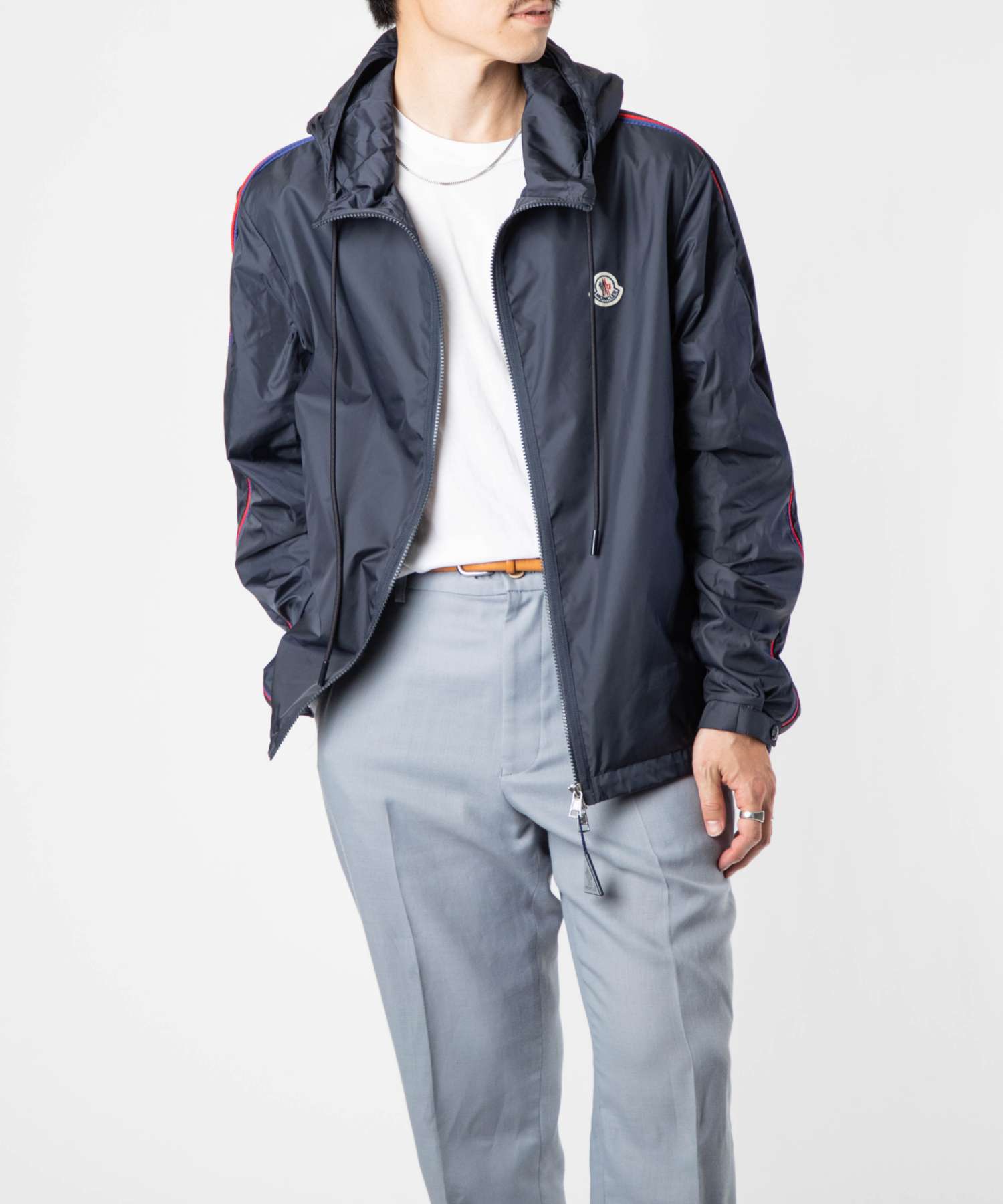 M*5様 大人もOK 12a Moncler Hattab navy Navy Blue Moncler Maya Hooded Short Down Jacket - Short Down