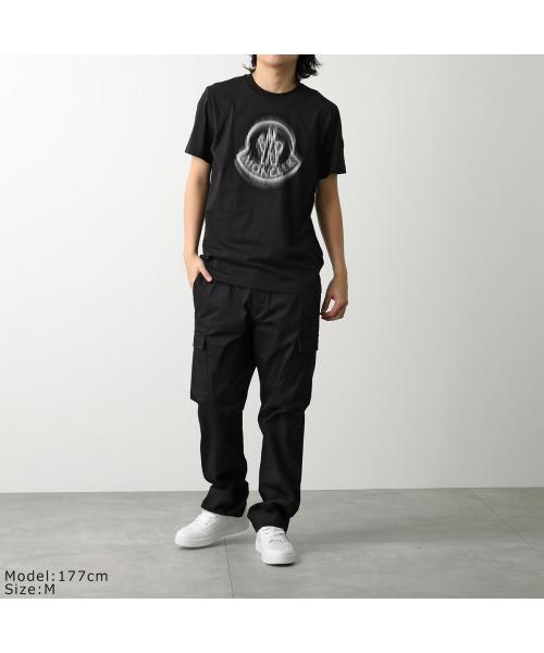 モンクレール MONCLER MONCLER Tシャツ 8C00004 89A17 クルーネック 半袖 （999/ブラック） 999/ブラック