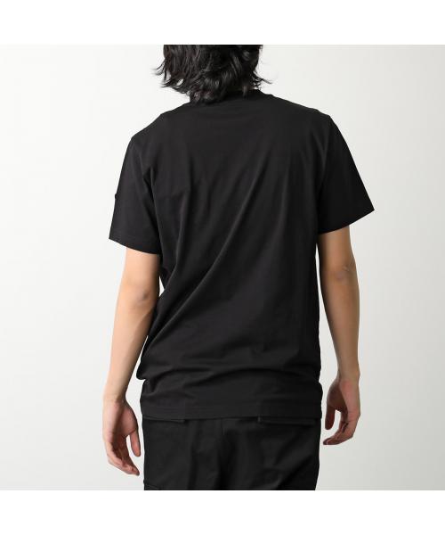 モンクレール MONCLER MONCLER Tシャツ 8C00004 89A17 クルーネック 半袖 （999/ブラック） 999/ブラック