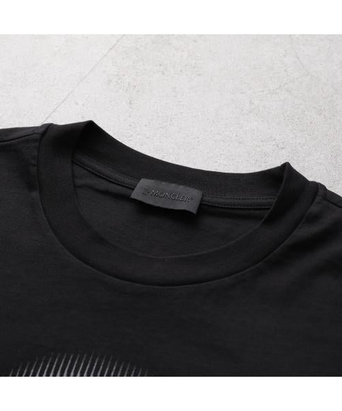 モンクレール MONCLER MONCLER Tシャツ 8C00004 89A17 クルーネック 半袖 （999/ブラック） 999/ブラック