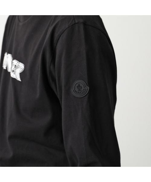 モンクレール MONCLER MONCLER Tシャツ 8D00003 89A17 長袖 ロンT （999/ブラック） 999/ブラック