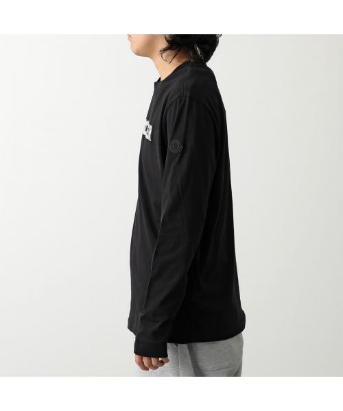 モンクレール MONCLER MONCLER Tシャツ 8D00003 89A17 長袖 ロンT （999/ブラック） 999/ブラック