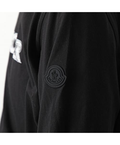 モンクレール MONCLER MONCLER Tシャツ 8D00003 89A17 長袖 ロンT （999/ブラック） 999/ブラック