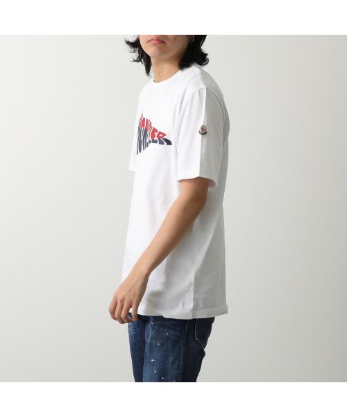 モンクレール MONCLER MONCLER Tシャツ 8C00058 89A17 クルーネック 半袖 （002/ホワイト） 002/ホワイト