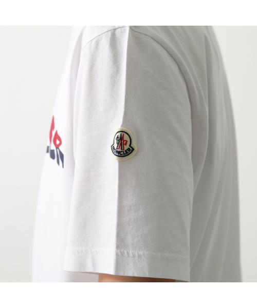 モンクレール MONCLER MONCLER Tシャツ 8C00058 89A17 クルーネック 半袖 （002/ホワイト） 002/ホワイト