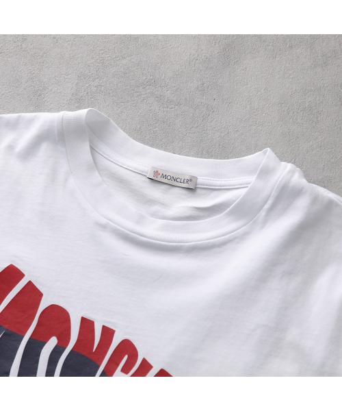 モンクレール MONCLER MONCLER Tシャツ 8C00058 89A17 クルーネック 半袖 （002/ホワイト） 002/ホワイト