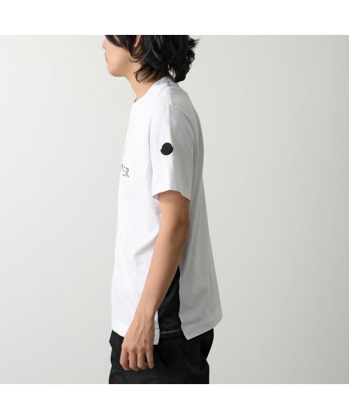 モンクレール MONCLER MONCLER Tシャツ 8C00024 829H8 クルーネック 半袖 （001/ホワイト） 001/ホワイト