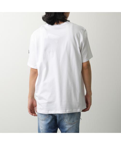 モンクレール MONCLER MONCLER Tシャツ 8C00022 829H8 半袖 カットソー （001/ホワイト） 001/ホワイト