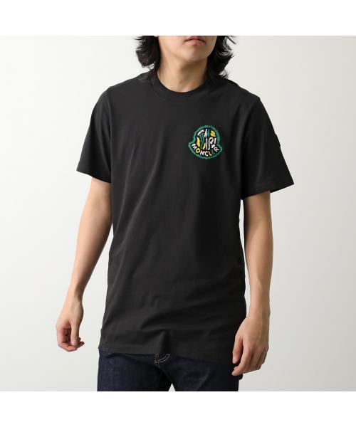 モンクレール MONCLER MONCLER Tシャツ 8C00017 8390T 半袖 カットソー （998/ブラック） 998/ブラック