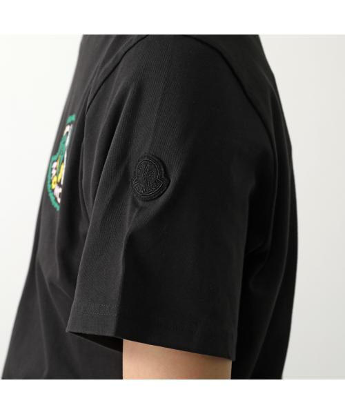 モンクレール MONCLER MONCLER Tシャツ 8C00017 8390T 半袖 カットソー （998/ブラック） 998/ブラック