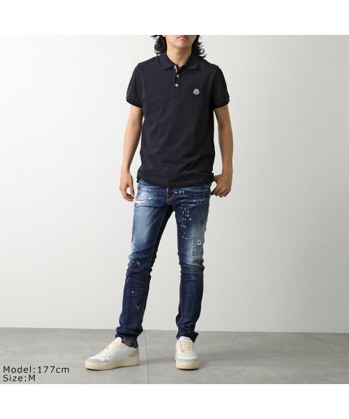 モンクレール MONCLER MONCLER ポロシャツ 8A00030 84556 コットン （77X/ネイビー） 77X/ネイビー