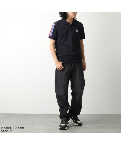 モンクレール MONCLER MONCLER ポロシャツ 8A00020 899UR コットン （77X/ネイビー） 77X/ネイビー