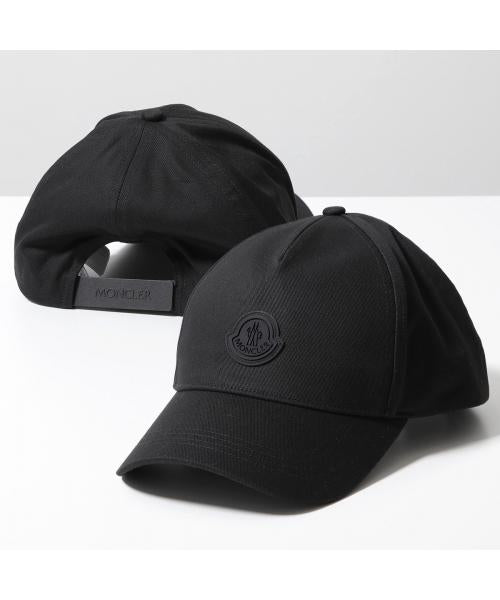 モンクレール MONCLER MONCLER Matt Black べーズボールキャップ 3B00013 0U082 （999/ブラック） 999/ブラック