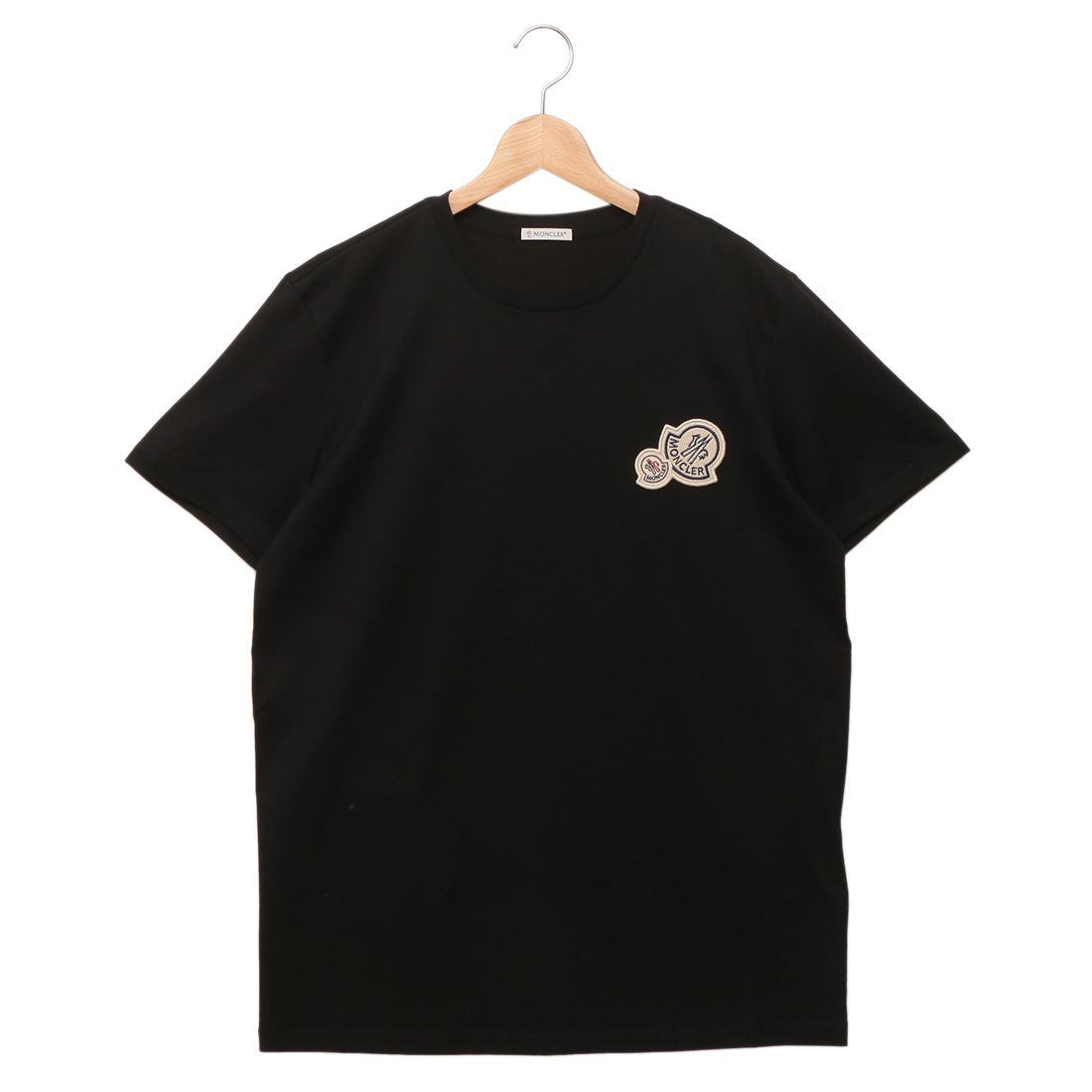 モンクレール MONCLER Tシャツ カットソー ブラック メンズ MONCLER 8C00035 8390Y 999 （BLACK） BLACK
