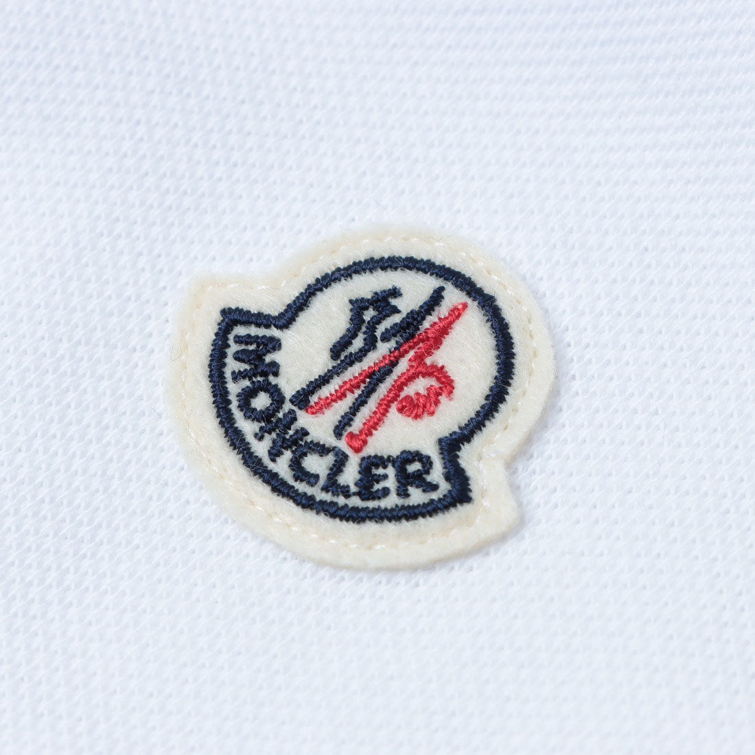 モンクレール MONCLER SS POLO ポロシャツ （ホワイト） ホワイト