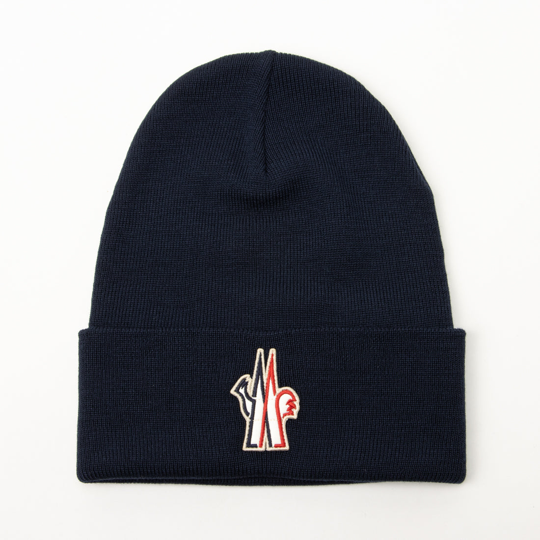 モンクレール MONCLER Wool Beanie ニット帽 （ネイビー） ネイビー