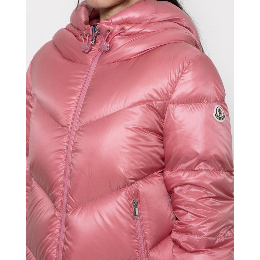 モンクレール MONCLER モンクレール ダウンジャケット レディース アウター フード付き ピンク カーキグリーン ブラック CHAMBON GIUBBOTTO MONCLER