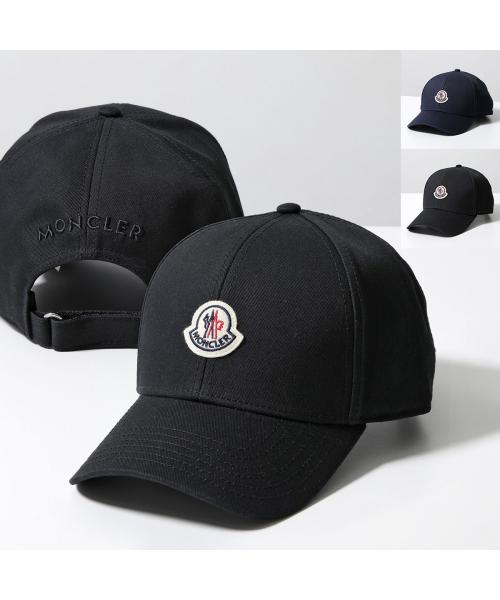 モンクレール MONCLER MONCLER ベースボールキャップ BASEBALL CAP 3B00039 04863 （999/ブラック） 999/ブラック