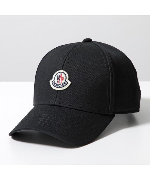 モンクレール MONCLER MONCLER ベースボールキャップ BASEBALL CAP 3B00039 04863 （999/ブラック） 999/ブラック