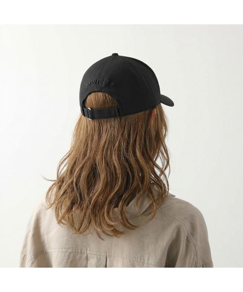 モンクレール MONCLER MONCLER ベースボールキャップ BASEBALL CAP 3B00039 04863 （999/ブラック） 999/ブラック
