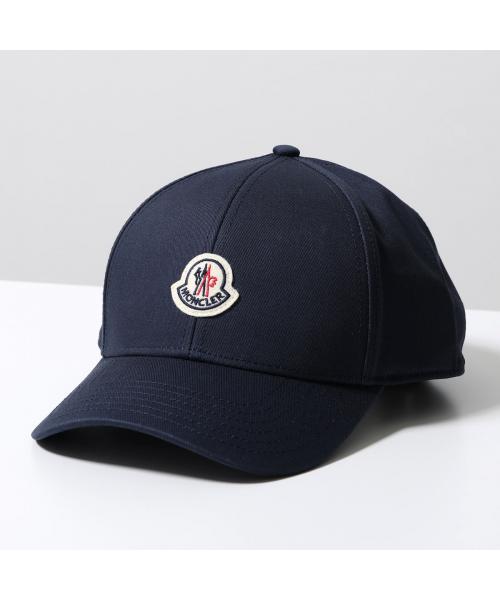 モンクレール MONCLER MONCLER ベースボールキャップ BASEBALL CAP 3B00039 04863 （999/ブラック） 999/ブラック
