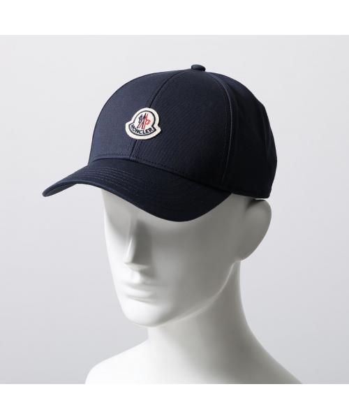 モンクレール MONCLER MONCLER ベースボールキャップ BASEBALL CAP 3B00039 04863 （999/ブラック） 999/ブラック