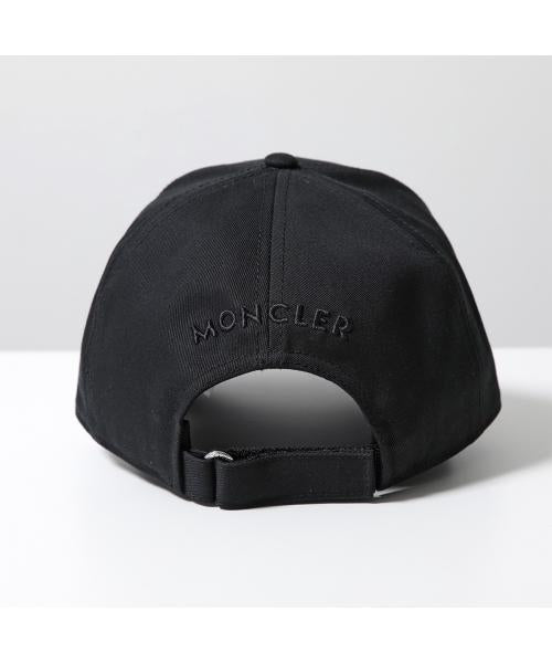 モンクレール MONCLER MONCLER ベースボールキャップ BASEBALL CAP 3B00039 04863 （999/ブラック） 999/ブラック