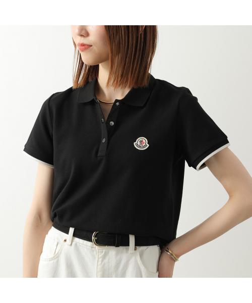 モンクレール MONCLER MONCLER ポロシャツ 8A00004 84720 コットンピケ ロゴパッチ （999/ブラック） 999/ブラック