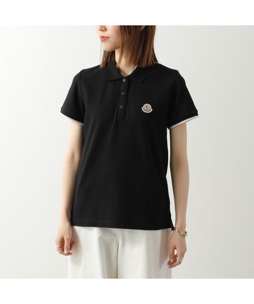 モンクレール MONCLER MONCLER ポロシャツ 8A00004 84720 コットンピケ ロゴパッチ （999/ブラック） 999/ブラック