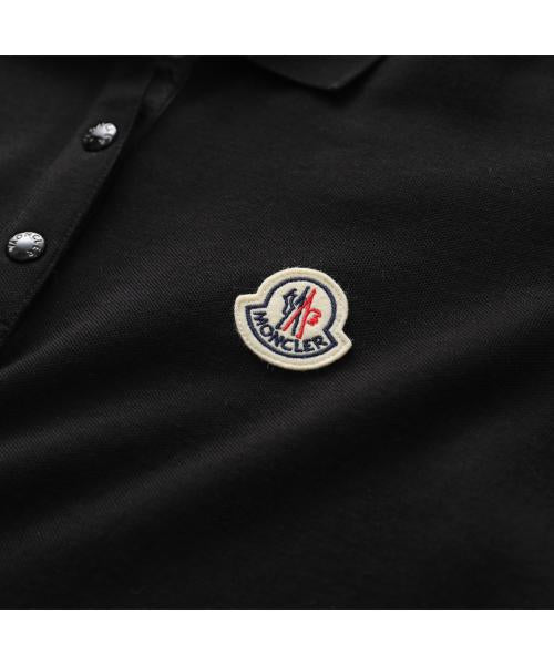 モンクレール MONCLER MONCLER ポロシャツ 8A00004 84720 コットンピケ ロゴパッチ （999/ブラック） 999/ブラック