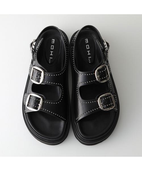 モヒ MOHI MOHI サンダル 1902479 レザー スタッズ  ベルト （NEGRO/ブラック） NEGRO/ブラック