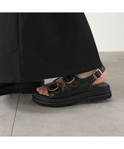 モヒ MOHI MOHI サンダル 22075 SETA （NEGRO/ブラック×シルバー） NEGRO/ブラック×シルバー