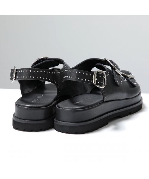 モヒ MOHI MOHI サンダル 22075 SETA （NEGRO/ブラック×シルバー） NEGRO/ブラック×シルバー