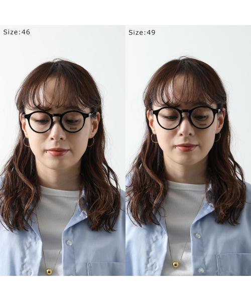 モスコット MOSCOT MOSCOT メガネ MILTZEN ボストン型 （BLACK/ブラック） BLACK/ブラック