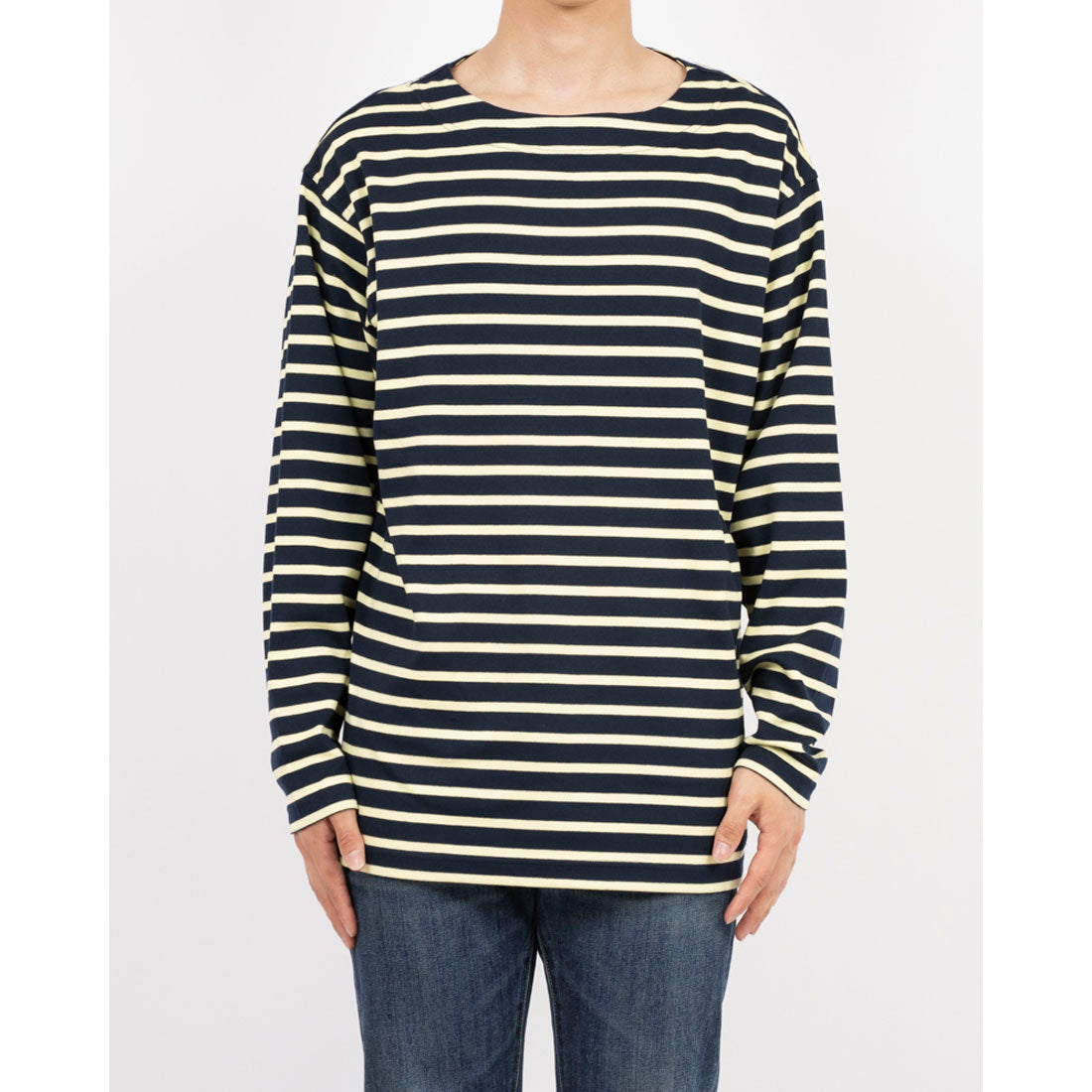 モダス modAS modAS BASQUES SHIRTS （ネイビー×シトラス） ネイビー×シトラス