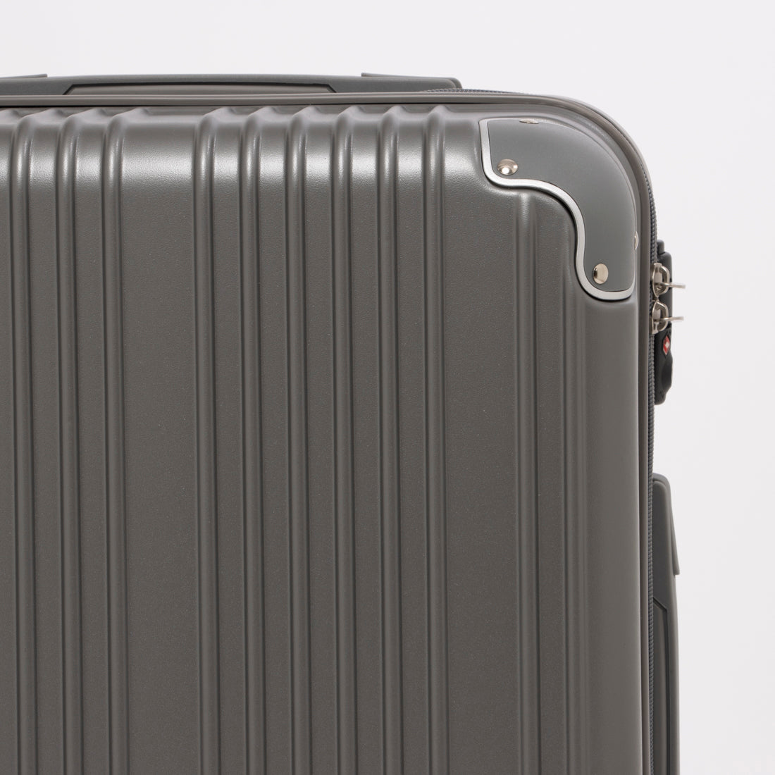 モバック mobac キャリーケース 24インチ 49L 静音（グレー） グレー
