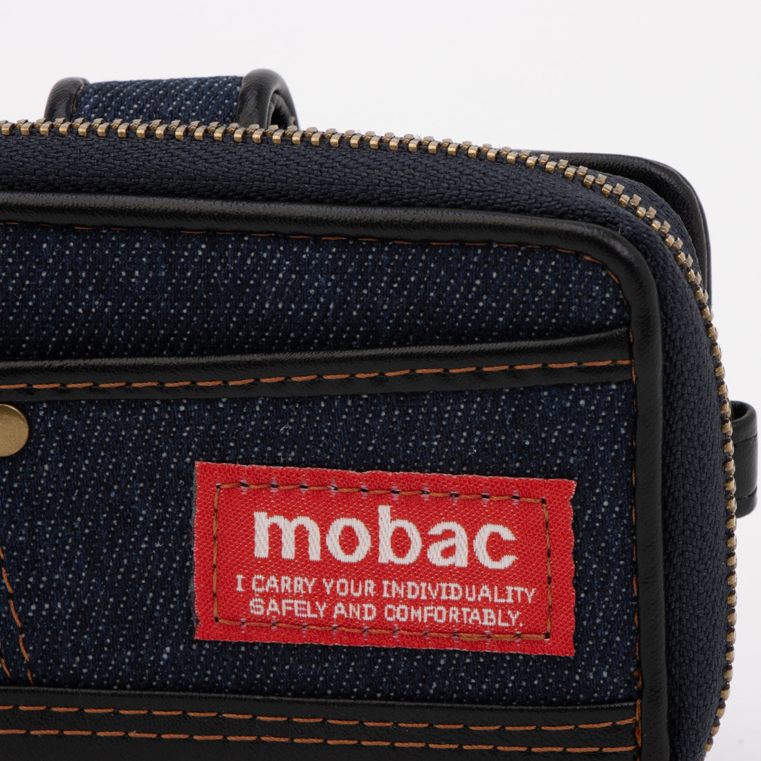 モバック mobac キーケース メンズ 小銭入れ 小銭入れ一体型 デニム L字ファスナー ジッパー （柄2） 柄2