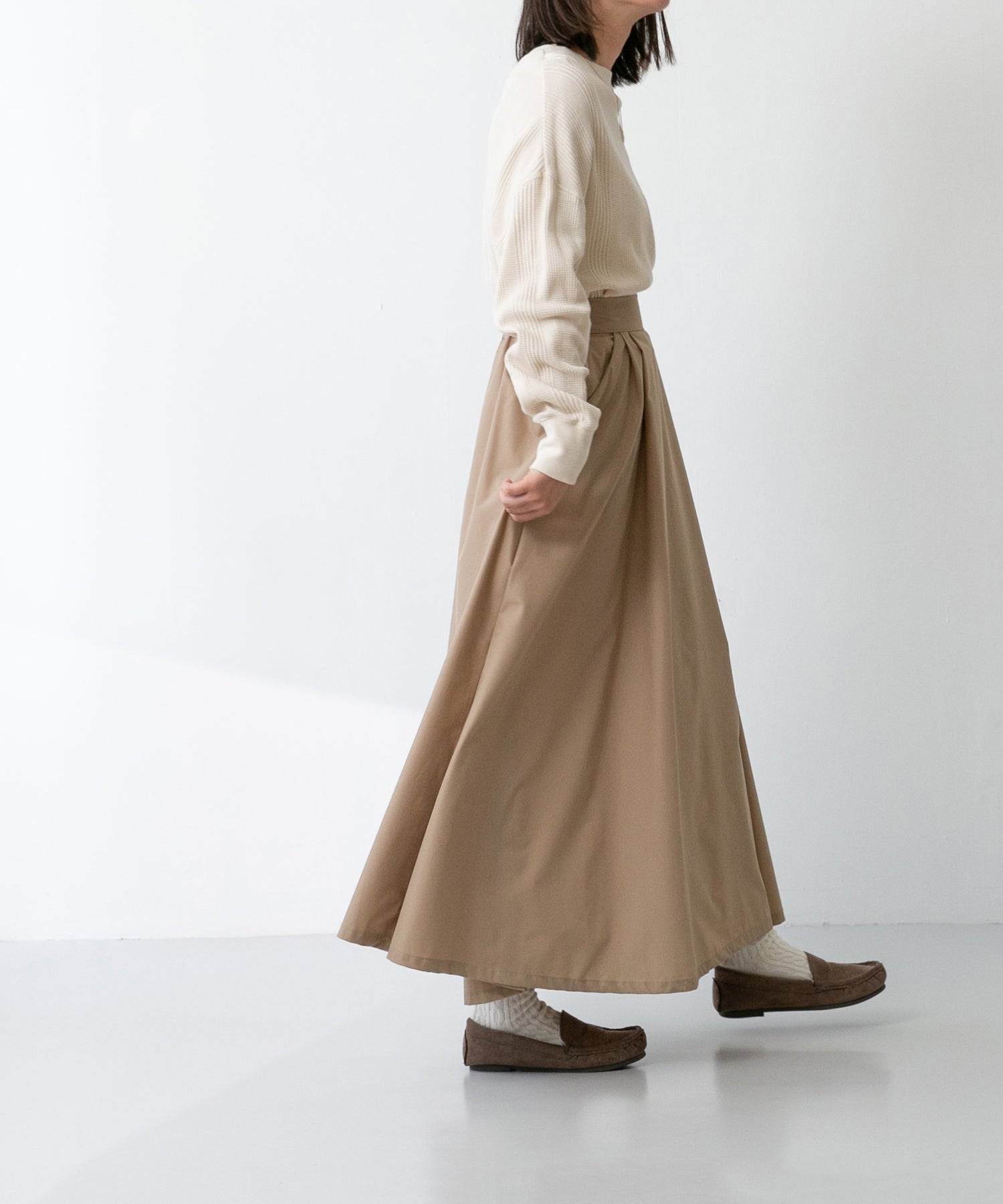 モーイモーイ mooimooi 撥水 シンプルファーモカシン