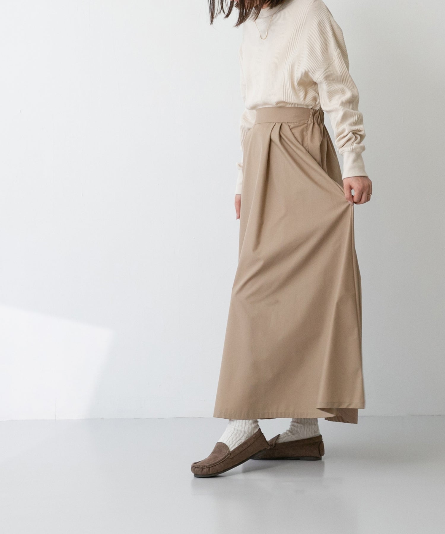 モーイモーイ mooimooi 撥水 シンプルファーモカシン