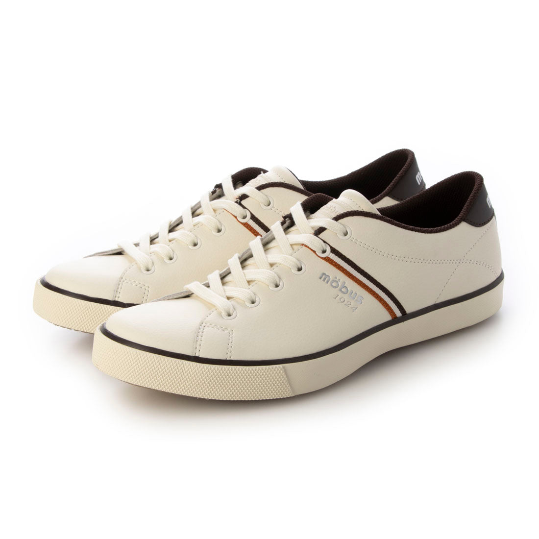 モーブス mobus 【本革】MELNIK （CREAM/DK.BROWN） CREAM/DK.BROWN