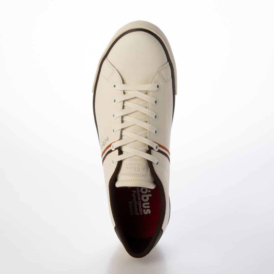 モーブス mobus 【本革】MELNIK （CREAM/DK.BROWN） CREAM/DK.BROWN