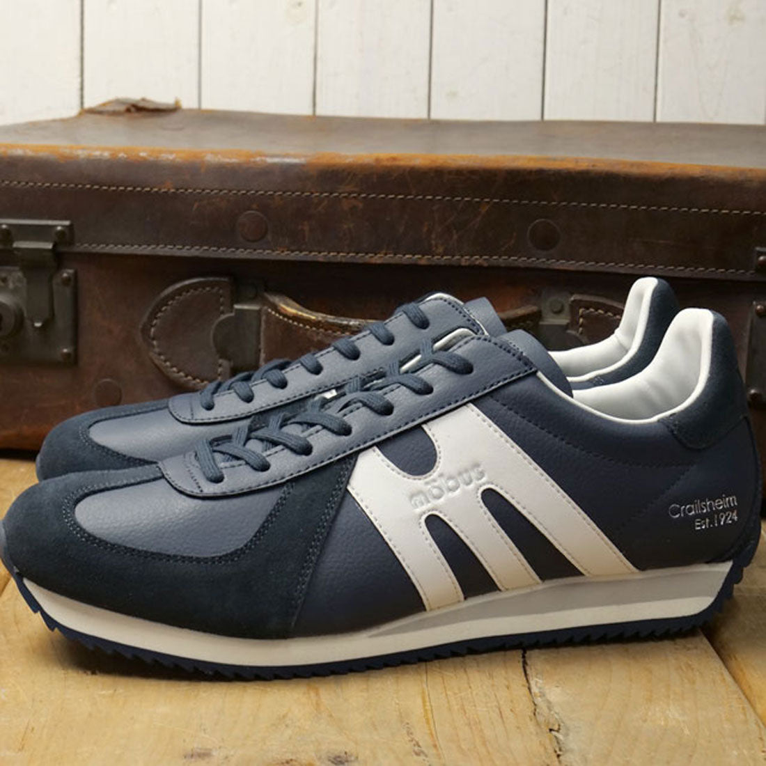 モーブス mobus DRESDEN SLATE-BLUE/WHT [M-2408T-3810] （SLATE-BLUE/WHT） SLATE-BLUE/WHT