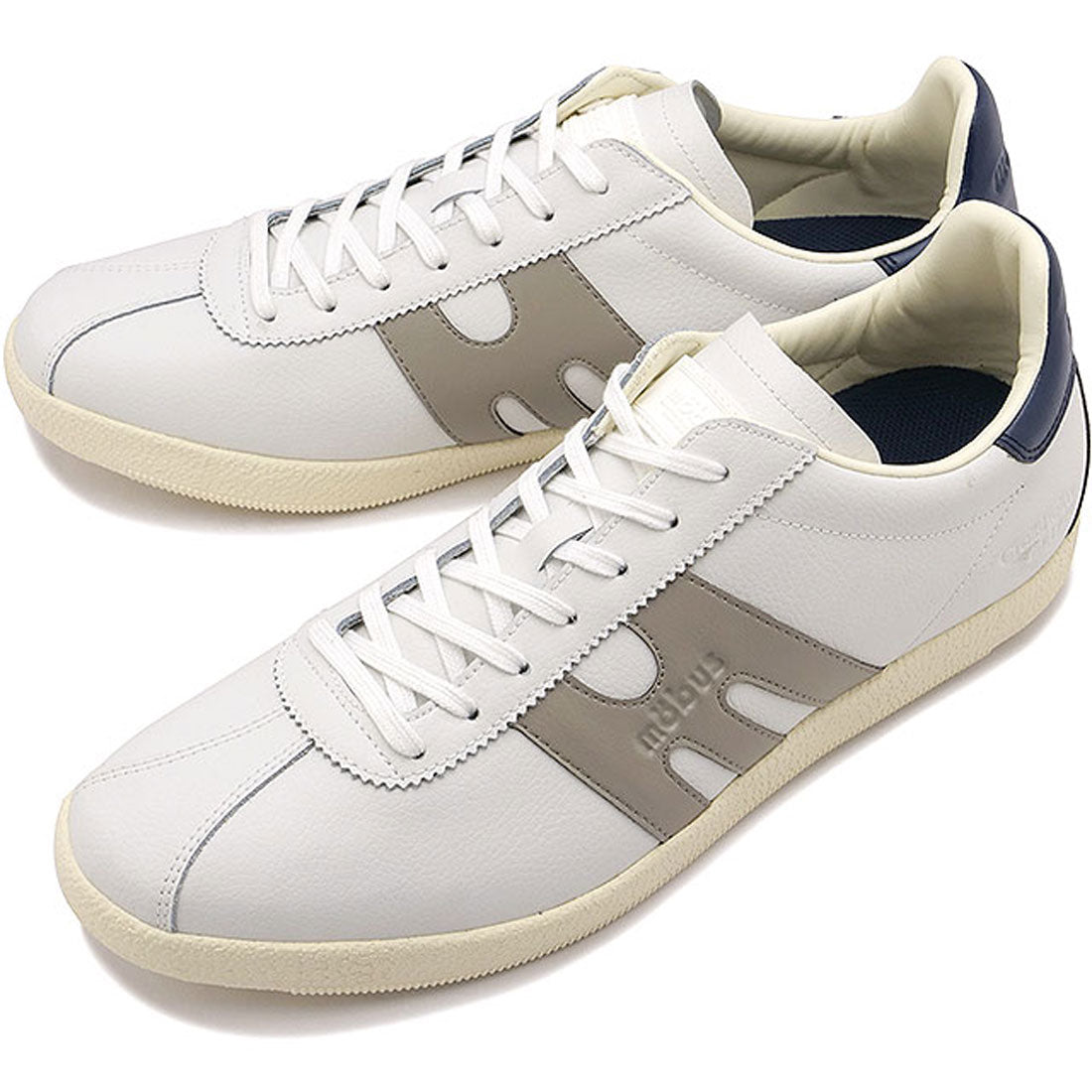 モーブス mobus BERLIN WHT/STONE-GRY/NAVY [M-2503T-1025] （WHT/STONE-GRY/NAVY） WHT/STONE-GRY/NAVY