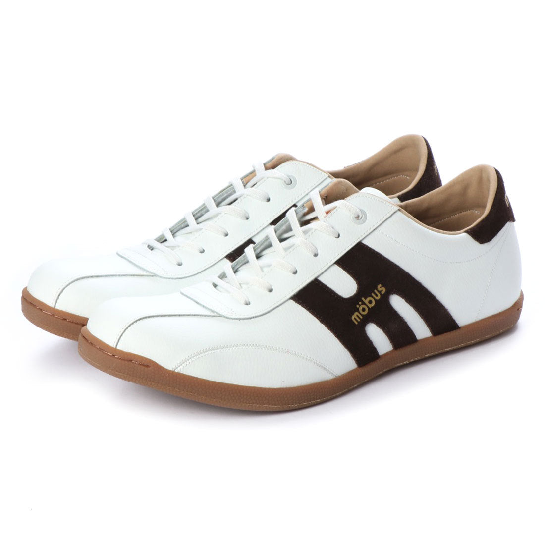 モーブス mobus MUNSTER,S.WHT/B.BRN